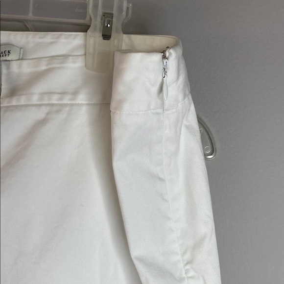 White House Black Market White Pencil Skirt Knee-Length Casual - Picture 7 of 15